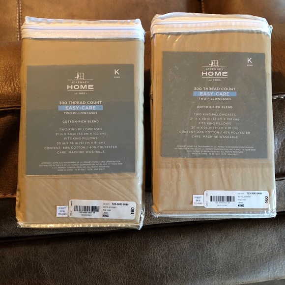 King size pillowcases - Picture 3 of 4